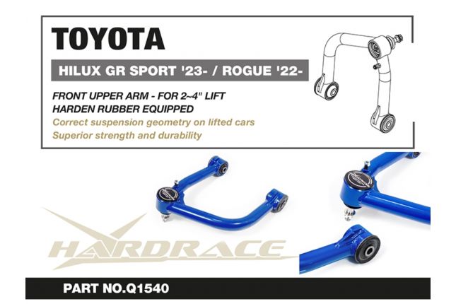 Hardrace - Toyota Hiluxi esimene ülemine õõtshoob