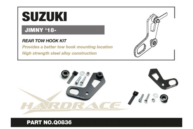 Hardrace - tagumise haakekonksu komplekt
