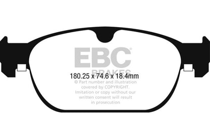EBC - DPX2260 - EBC Ultimax piduriklotsid; ees