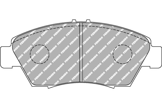 Ferodo - FDS776 - Ferodo DS Performance piduriklotsid; ees