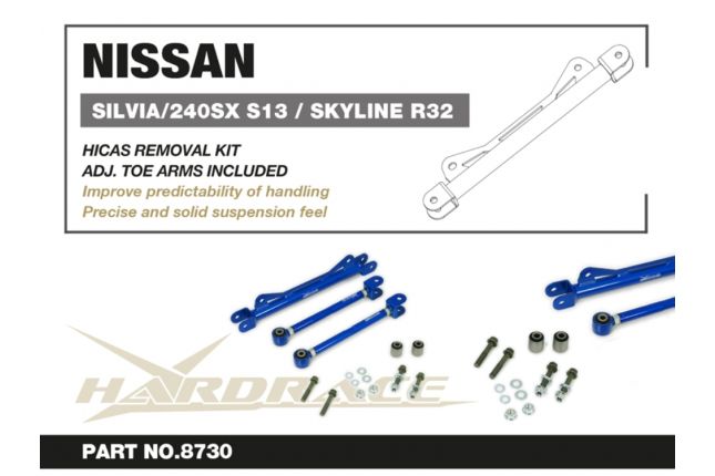 Hardrace - Hicas Removal Kit Nissan 240SX, Skyline