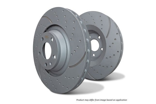 EBC - GD1877 - EBC GD Dimpled & Slotted Brake Discs; Front