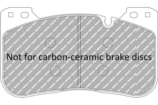 Ferodo – FER-FCP5301H – Ferodo DS2500 piduriklotsid; Esiosa