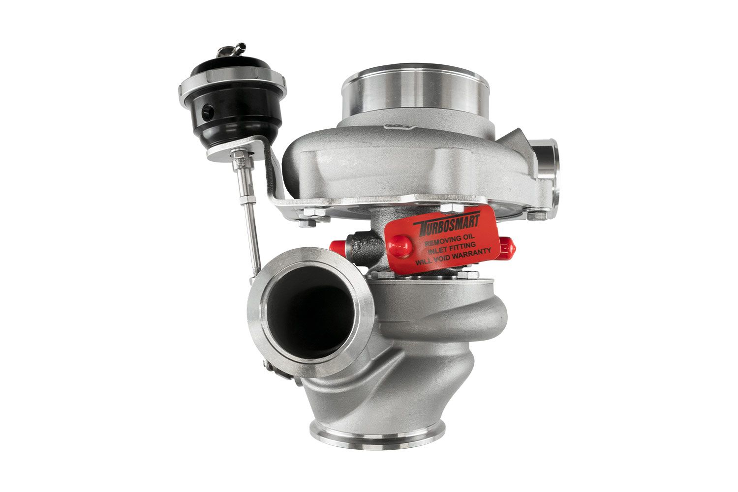 Turbosmart - TS-2 Turbocharger (Water Cooled) 6262 V-Band 0.82AR Internally Wastegated - TS-2-6262B-VB082I