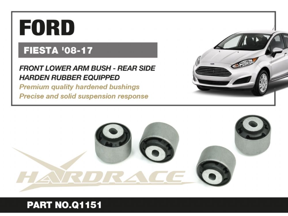 Hardrace - Front Lower Arm Bushing - Rear Ford Fiesta, Mazda 2 / DEMIO
Hardrace
Be the first to review this product
Item #
Q1151