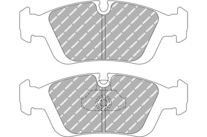 Ferodo - FER-FCP1300H - Ferodo DS2500 Brake Pads; Front