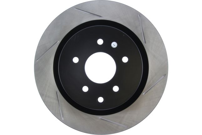StopTech - 126.42079SL - StopTech Sport Slotted Brake Rotor; Rear Left