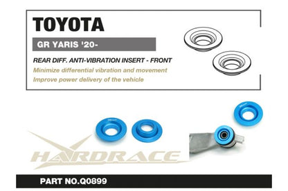 Hardrace - Rear Diff. Anti-vibration Insert - Front Toyota Yaris / vitz