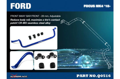 Hardrace - Front Sway Bar Ford Focus