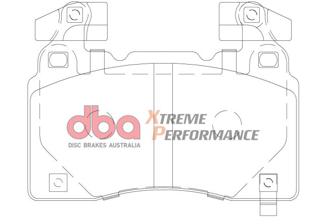 DBA - DB2358AXP - DBA Xtreme Performance Brake Pads; Front