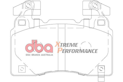 DBA - DB2358AXP - DBA Xtreme Performance Brake Pads; Front