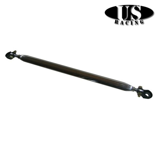 US-Racing - US-Racing Strutbrace Rear Lower N-Style Polished (Civic 95-01 2/3/4dr) - STR-CV96-RL-N-P