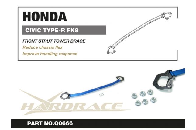 Hardrace - Front Strut Tower Brace Honda Civic
