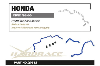 Hardrace - Front Sway Bar Honda Civic
