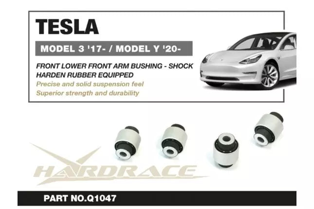 Eesmise alumise õõtshoova puks - amortisaator Tesla Model 3, Model y