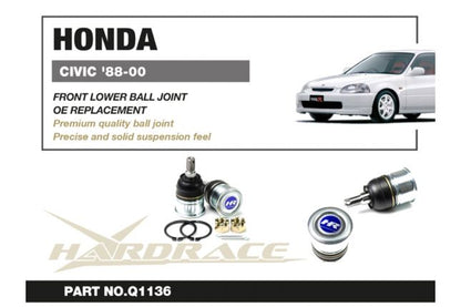 Hardrace - Front Lower Ball Joint Honda