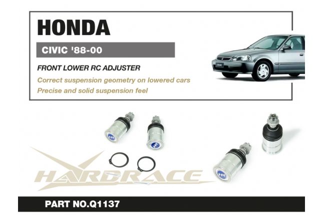 Hardrace - Front Lower Rc Adjuster Honda