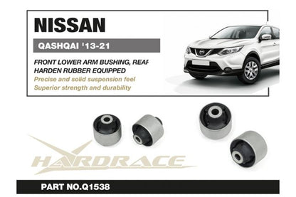 Hardrace - Front Lower Arm Bushing - Rear Nissan Qashqai