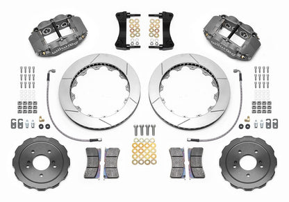 Wilwood - 140-14965 - Wilwood Big Brake Kit - Front - 327x32mm Bi-Slotted - Forged Superlite 6R Anodized - 
WIL-140-14965