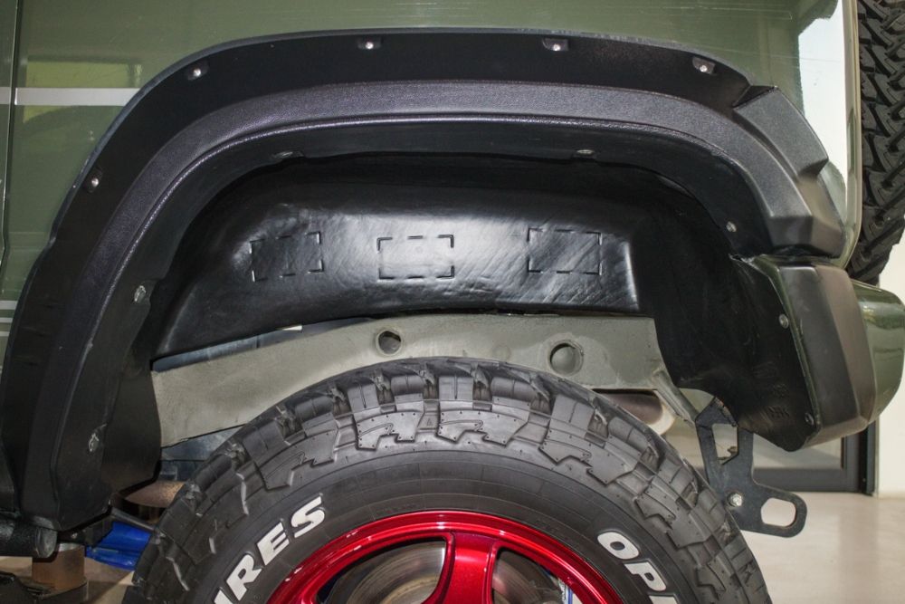 Hardrace - Front & Rear Inner Fender Liner Suzuki Jimny - Q1179