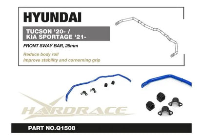 Hardrace - eesmine stabilisaator Hyundai Tucson, Kia Sportage