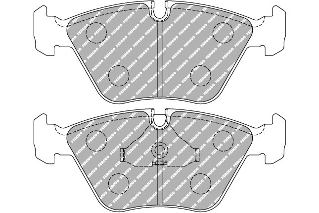 Ferodo - FDS779 - Ferodo DS Performance piduriklotsid; ees