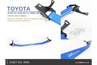 Hardrace - Front Strut Brace Toyota Corolla/altis/auris, Wish