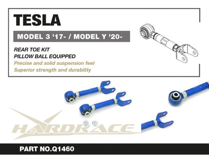 Hardrace - Rear Toe Kit Tesla MODEL 3, Model y
Hardrace
Be the first to review this product
Item #
Q1460