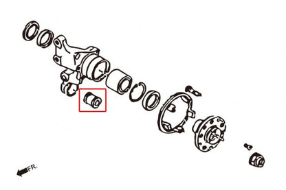 Hardrace - Rear Knuckle Bushing Subaru Forester, Impreza, Legacy/outback