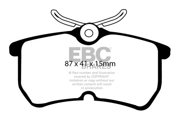 EBC - DP41218R - EBC Yellowstuff Brake Pads; Rear
EBC
Be the first to review this product
Item #
EBC-DP41218R