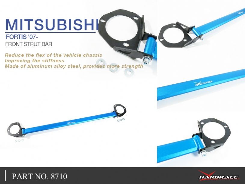 Hardrace - Front Strut Bar Mitsubishi Lancer mirage