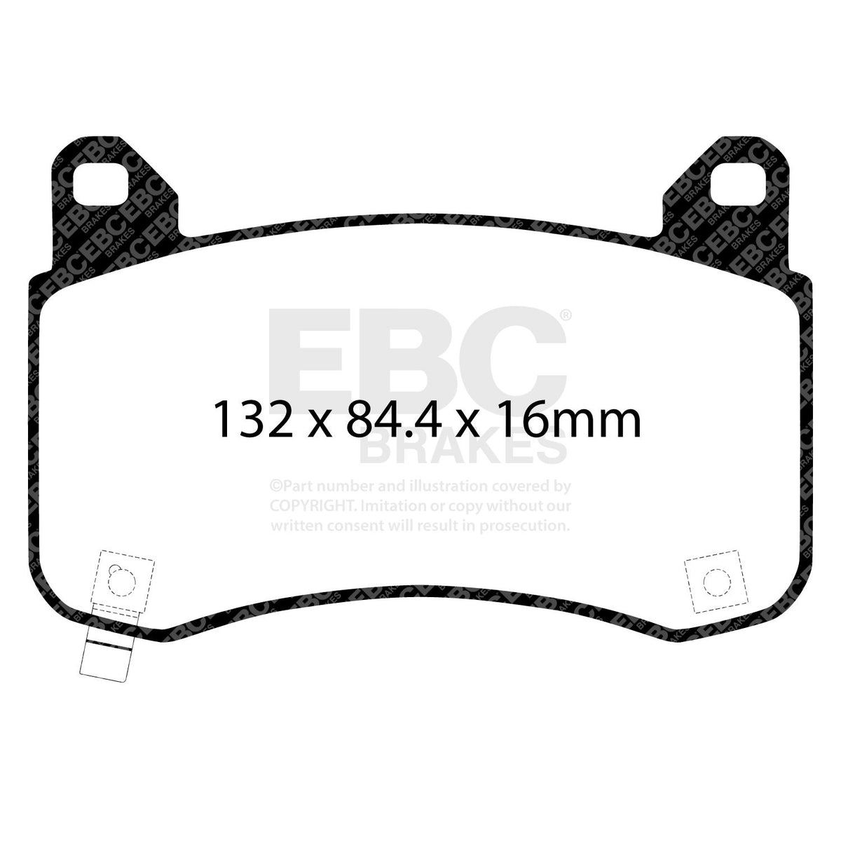 EBC - DP52418NDX - EBC Bluestuff NDX Brake Pads; Front
Be the first to review this product
Item #
EBC-DP52418NDX