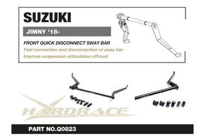 Hardrace - eesmine kiirühendusega stabilisaator Suzuki Jimny