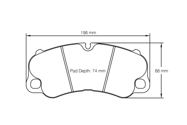 Pagid - S4927R29001 - Pagid RSL 29 Brake Pads; Front