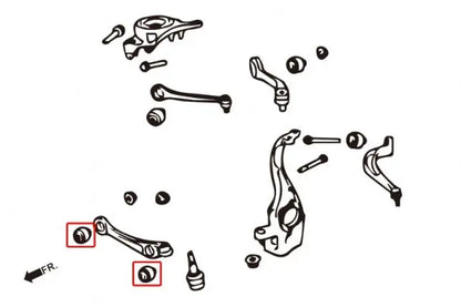 Hardrace - Front Lower Arm Bushing Audi