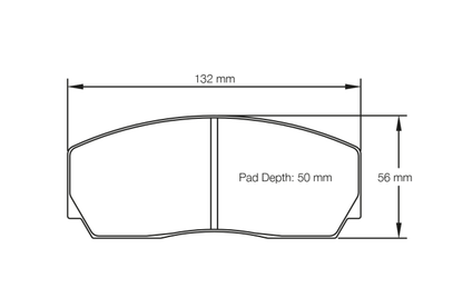 Pagid - S1361L01001 - Pagid RSL 1 Brake Pads; Front/Rear