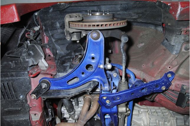 Hardrace - Front Lower Control Arm + Roll Center Adjuster Scion FR-S, Subaru BRZ, Toyota 86