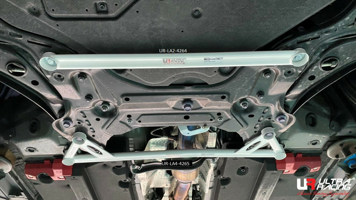 Ultra Racing - Toyota Yaris GR XP210 20+ 4P UR Front Lower Brace 4265 - LA4-4265 - UR-LA4-4265