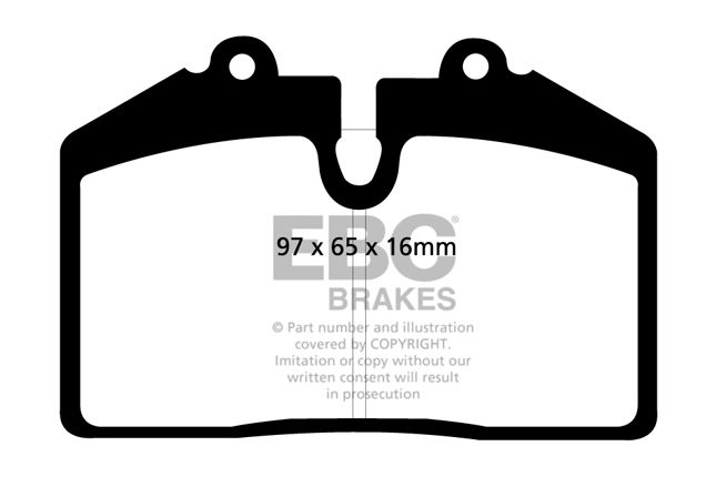EBC - DP1013 - EBC Ultimax Brake Pads; Front