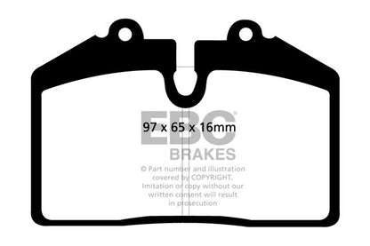 EBC - DP1013 - EBC Ultimax Brake Pads; Front