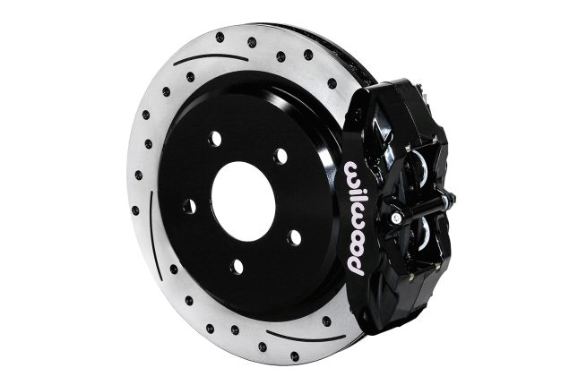 Wilwood - 140-167672-D - Wilwood Big Brake Kit - Tagumine - 305x26mm Kumer, soontega ja puuritud - DPC56 Must