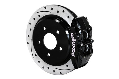 Wilwood - 140-167672-D - Wilwood Big Brake Kit - Tagumine - 305x26mm Kumer, soontega ja puuritud - DPC56 Must