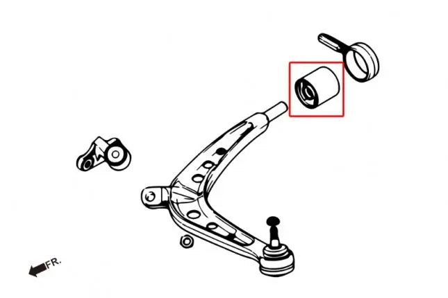 Hardrace - Front Lower Arm Bush Bmw 3 Series