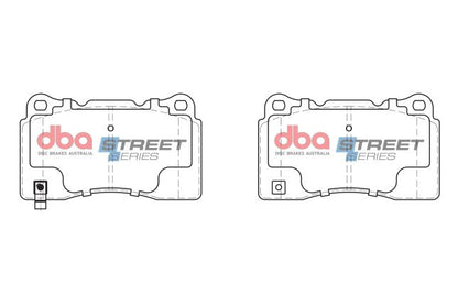 DBA - DB1678SS - DBA Street Series piduriklotsid; ees