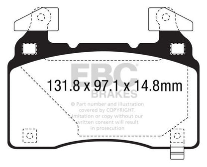 EBC - DPX3028 - EBC Ultimax Brake Pads; Front
EBC
Be the first to review this product
Item #
EBC-DPX3028