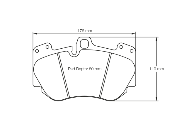 Pagid - S4907C01001 - Pagid RSC 1 Brake Pads; Front