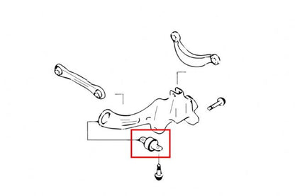 Hardrace - Tagumise õõtshoova puks Ford, Mazda, Volvo