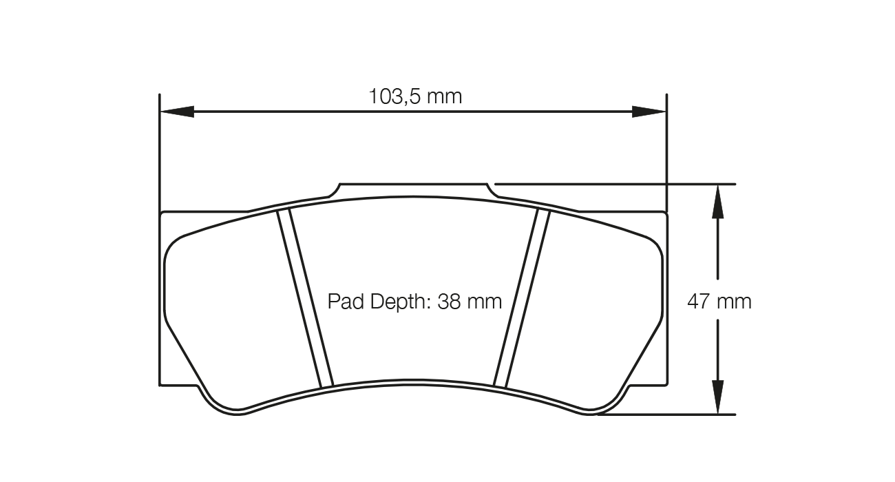 Pagid - E8078R4201 - Pagid RS 42 Brake Pads