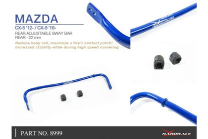 Hardrace - Rear Sway Bar Mazda CX-5, CX-9