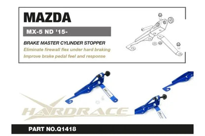 Hardrace - Brake Master Cylinder Stopper Mazda MX-5 MIATA